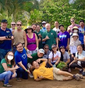 "Bee-Friendly Garden" Project Lemon Tree at Honolulu Zoo