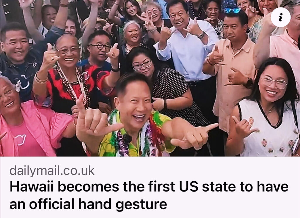 Shaka State Gesture Law