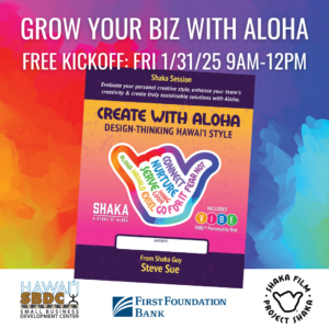 Shaka "Create with Aloha" workshop